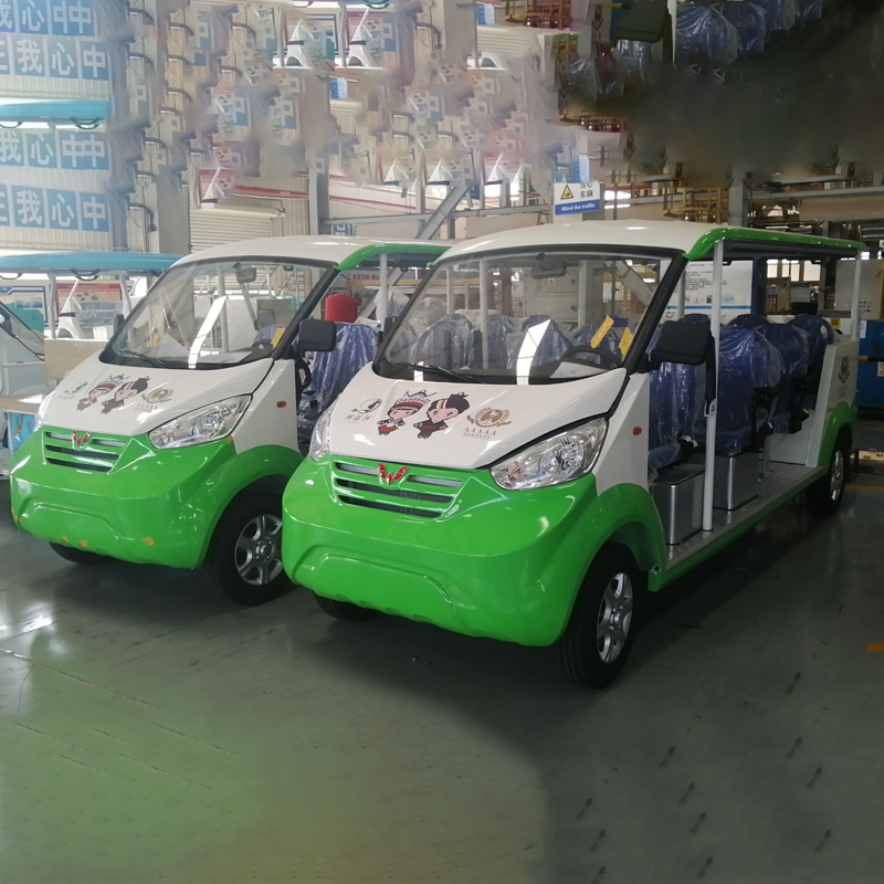 丰都县五菱电动11座敞开式观光车