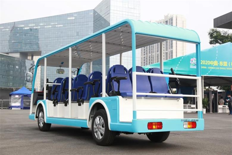 五菱19座新能源观光车