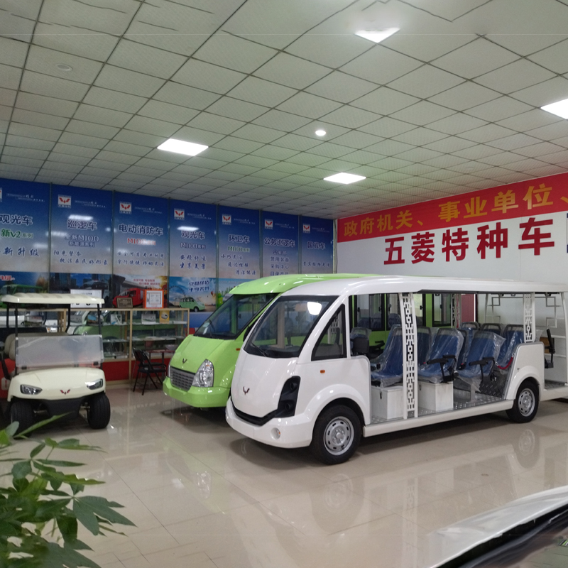 五菱国兵车观光车14座敞开式